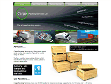 Tablet Screenshot of cargopack.co.uk